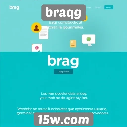 novas funcionalidades do site braqg em destaque